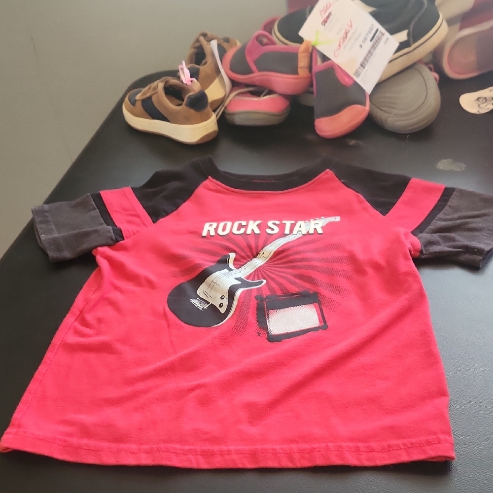 Rock Star Kids Red T-Shirt